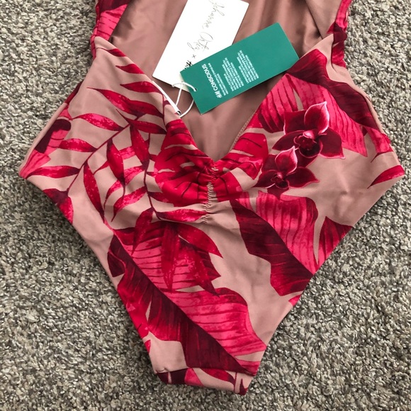 *SOLD* Johanna Ortiz/H&M one shoulder swimsuit - Picture 4 of 6